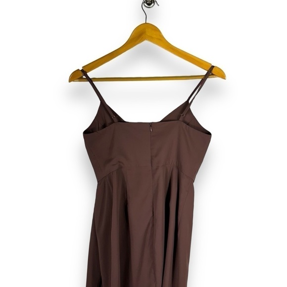 4 for $40 SALE! Lulu's Forever Your Girl Tulip Hem Mini Dress, Mauve Pink, XS - Picture 13 of 14